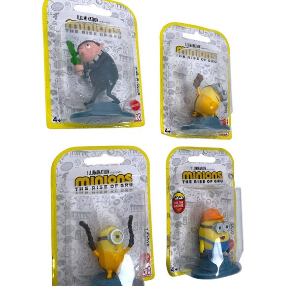 MATTEL MINIONS THE RISE OF GRU MICRO COLLECTION YOUNG GRU-KEVIN FFT4 - Picture 2 of 3